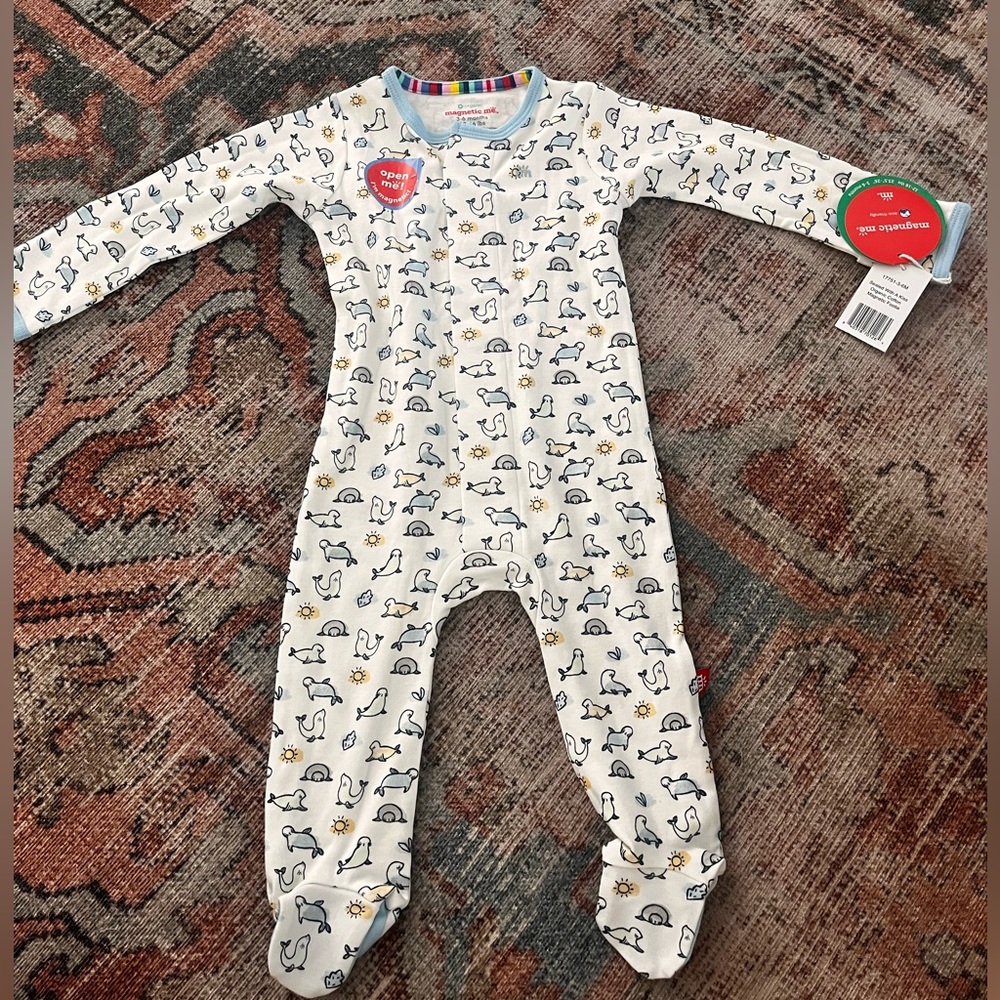 NWT Magnetic Me Pajamas 3-6 Months